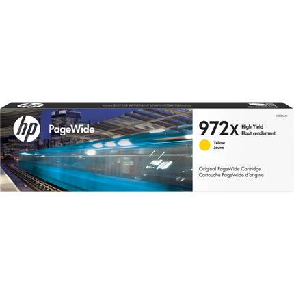 HP 972X Cartucho Original Amarillo para Impresoras PageWide Pro 7000 páginas