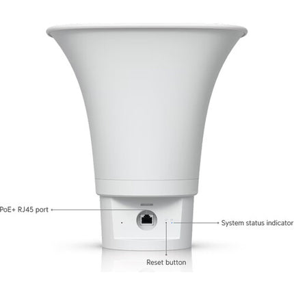 Ubiquiti UniFi Protect AI Horn Speaker Blanco IP66 120dB PoE