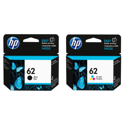 HP 62 Kit Tinta 4 Colores para Impresoras HP Officejet y ENVY