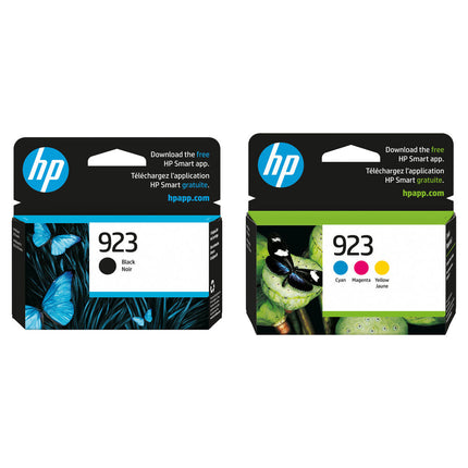 HP 923 Kit de Cartuchos de Tinta 4 Colores para OfficeJet Pro 8135e y 8139e