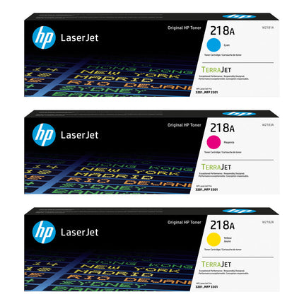 HP 218A Cartucho de Tóner Láser Color 1200 páginas capacidad estándar