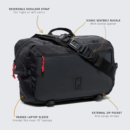 Chrome Industries Kadet Max Mochila 15L Nylon 1680D Funda para Laptop 15"
