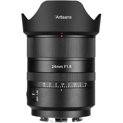 7Artisans 24mm f1.8 AF Lente gran angular autofocus L-Mount con motor STM silencioso