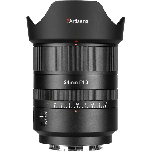 7Artisans 24mm f1.8 AF Lente gran angular autofocus L-Mount con motor STM silencioso