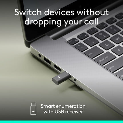Logitech Zone Wireless 2 ES Auriculares Bluetooth 40mm Cancelación Activa y Estuche