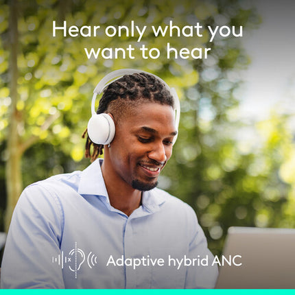Logitech Zone Wireless 2 ES Auriculares Bluetooth Cancelación Activa 20h Batería
