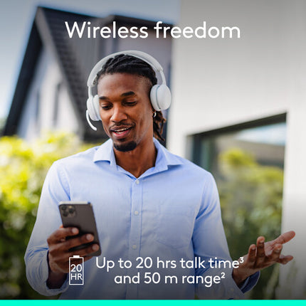 Logitech Zone Wireless 2 ES Auriculares Bluetooth Cancelación Activa 20h Batería