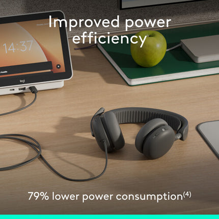 Logitech Zone Wired 2 Auriculares para Negocios Control en Oreja y Cancelación Activa