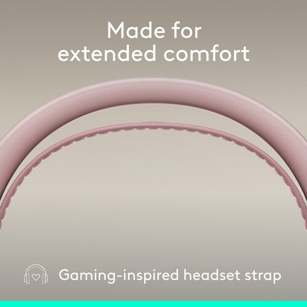 Logitech Zone Wired 2 Auriculares para Negocios 40mm Cancelación Activa Rosa