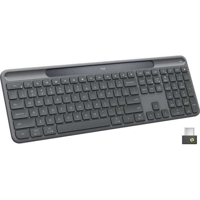 Logitech Signature Slim Solar+ Teclado Inalámbrico Bluetooth LE Batería 4 Meses