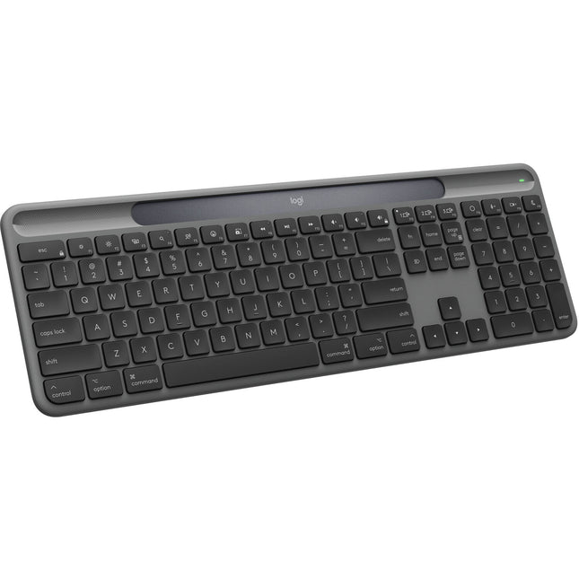 Logitech Signature Slim Solar+ Teclado inalámbrico para Mac con carga solar y Bluetooth LE