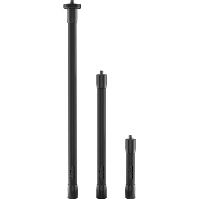 GoPro Set de Extensores de Fibra de Carbono 3 Piezas Plataforma Cámara