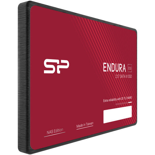 Silicon Power 512GB Endura E55 SSD NAS Interno SATA III 2.5 7mm 500MBs lectura 450MBs escritura