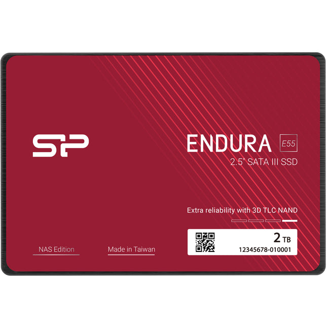Silicon Power 2TB Endura E55 SSD NAS SATA III 2.5" 500MB/s 7mm
