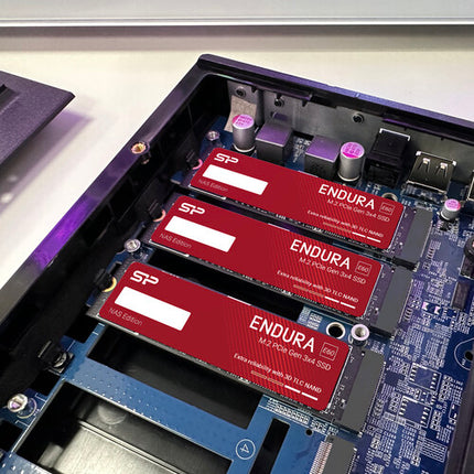 Silicon Power Endura E60 SSD NAS Interno M.2 2TB PCIe 3.0 2200MB/s de lectura