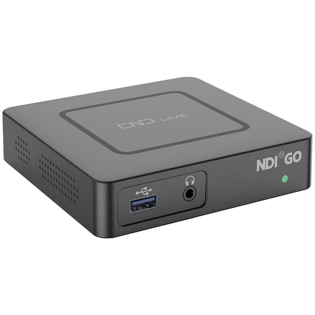 CNDLive NDI Go Decodificador HDMI 4K60 con USB y Ethernet Gigabit