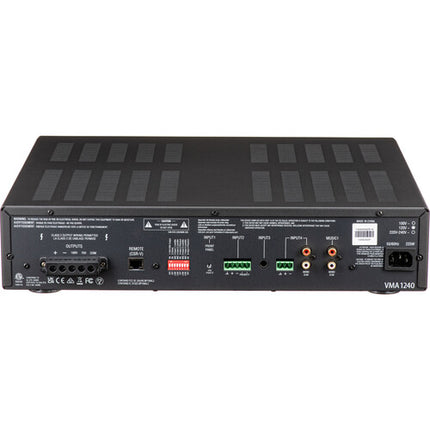 JBL VMA1240 Amplificador Mezclador Bluetooth 240W 5 Entradas 1 Salida Rackmount