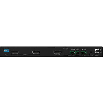 BZBGEAR 2x1 UHD 8K HDMI 2.1 Switcher con Generador de Señal y Control IR