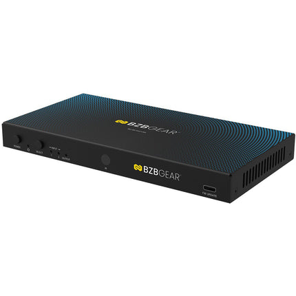 BZBGEAR 2x1 UHD 8K HDMI 2.1 Switcher con Generador de Señal y Control IR
