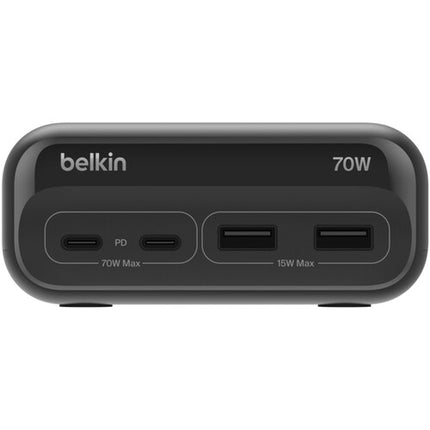 Belkin 3-Outlet Charging Station estación de carga con 3 salidas 2 USB-A 2 USB-C 70W