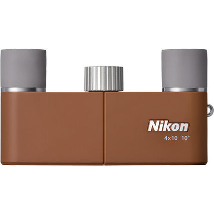 Nikon 4x10D Binoculares Compactos 10° Campo de Visión 3.9' Enfoque Cercano