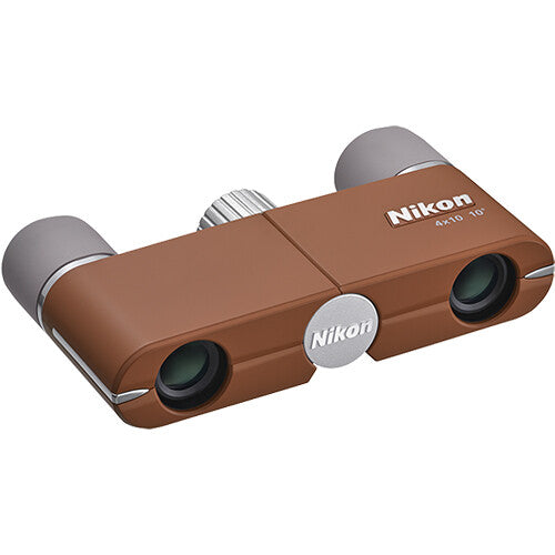 Nikon 4x10D Binoculares Compactos 10° Campo de Visión 3.9' Enfoque Cercano