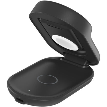 Belkin UltraCharge Cargador Inalámbrico Plegable 3 en 1 Qi2 25W Negro