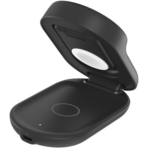 Belkin UltraCharge Cargador Inalámbrico Plegable 3 en 1 Qi2 25W Negro