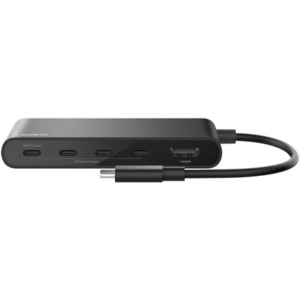 Belkin 5 Puertos USB-C Hub HDMI 4K60 Con Salida HDMI 2.0 100W PD