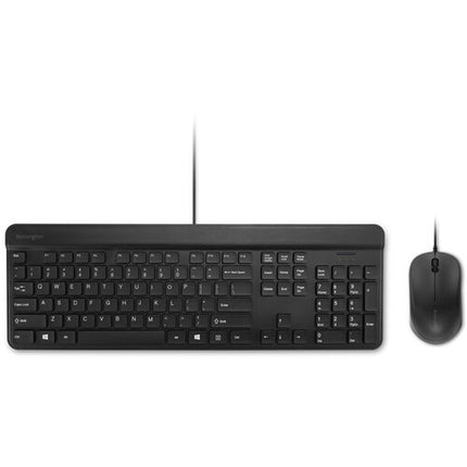 Kensington KM201 Teclado y Ratón con Teclado Completo y Sensor Óptico 1600 dpi