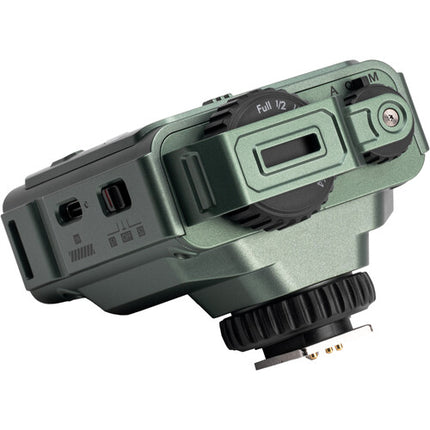 Viltrox Spark Z3 Flash para Nikon Verde Tundra con Batería 1800mAh y Difusor