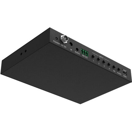 BZBGEAR Switcher HDMI 4x1 UHD 4K30 Multivisor con Control Remoto