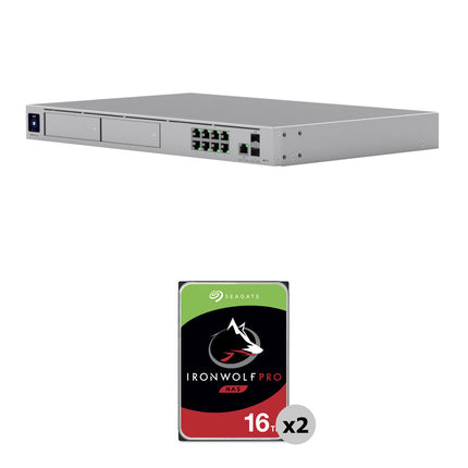 Ubiquiti UniFi Dream Machine Pro Max Router NVR 32TB 7200 rpm NAS