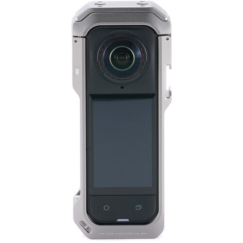 Tilta Full Cage para Cámara Insta360 X5 8K con Soporte Giratorio Titanium Gray