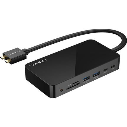 iVANKY Estación de Acoplamiento 12 Puertos USB-C Dual Carga 96W