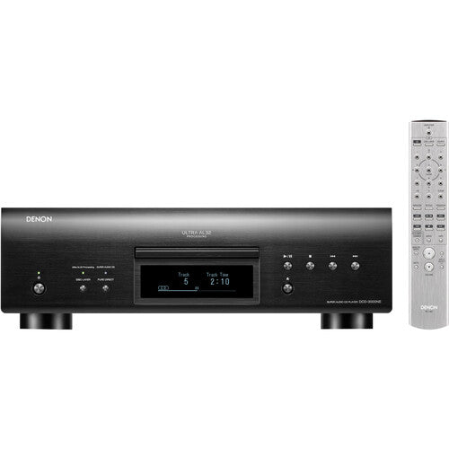 Denon DCD-3000NE Reproductor CD Audio Super 384 kHz 32-Bit DAC Negro