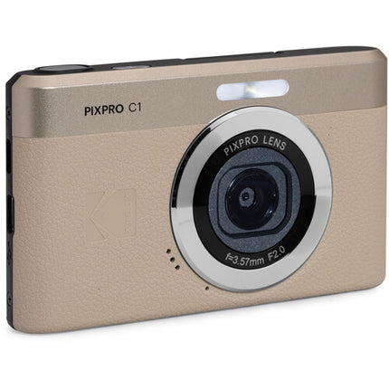 Kodak PIXPRO C1 Cámara Digital Compacta 13MP Pantalla LCD 2.8" 180° Giratoria