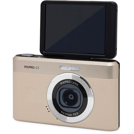 Kodak PIXPRO C1 Cámara Digital Compacta 13MP Pantalla LCD 2.8" 180° Giratoria