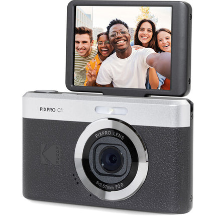 Kodak PIXPRO C1 Cámara Digital Compacta 13MP Pantalla LCD 2.8" 180°