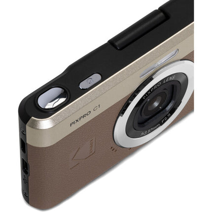 Kodak PIXPRO C1 Cámara Digital Compacta Brown 13MP 26mm F2 Pantalla 2.8''