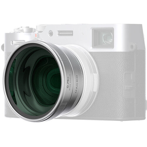 Freewell Lente 2 en 1 Gran Angular y Macro para FUJIFILM X100 Serie 62mm Silver