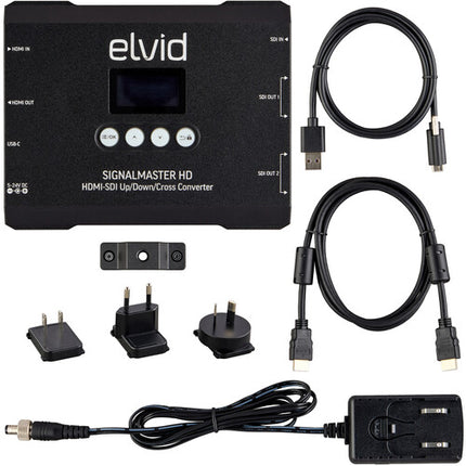 Elvid SignalMaster HD Convertidor de Señal HDMI 3G-SDI USB-C y AC