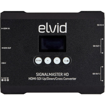Elvid SignalMaster HD Convertidor de Señal HDMI 3G-SDI USB-C y AC