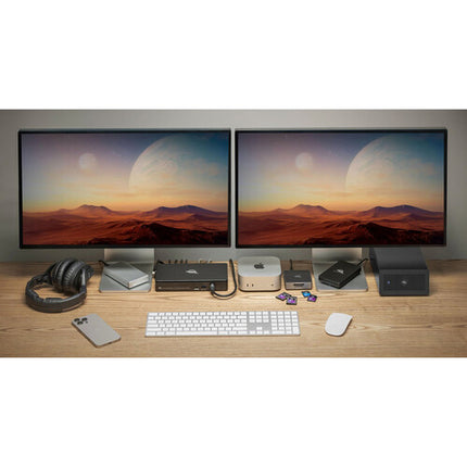OWC Thunderbolt 5 Dual 10GbE Dock de Red con 3 Puertos Thunderbolt 15W y 20GbE