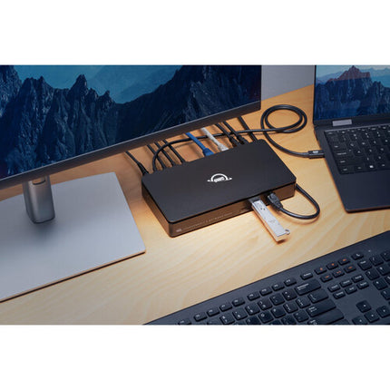 OWC Thunderbolt 5 Dual 10GbE Dock de Red con 3 Puertos Thunderbolt 15W y 20GbE