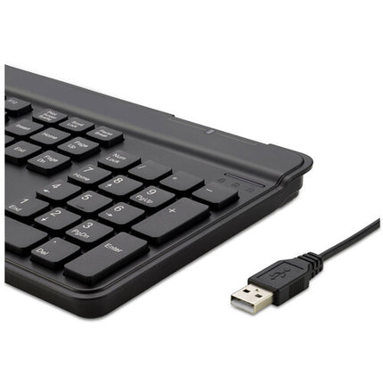 Kensington KB201C Teclado con Cable USB-A Completo y Lector de Tarjetas CAC