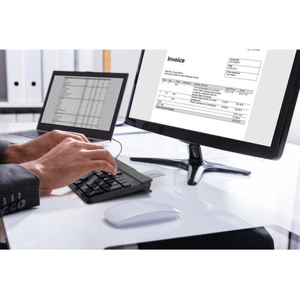 Kensington KB201C Teclado con Cable USB-A Completo y Lector de Tarjetas CAC