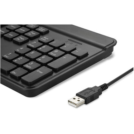 Kensington KB201 Teclado con Cable USB-A Completo y Teclas Silenciosas