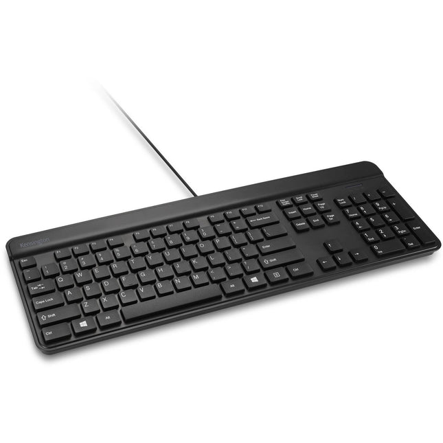 Kensington KB201 Teclado con Cable USB-A Completo y Teclas Silenciosas