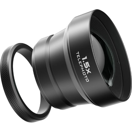 Freewell Lente Teleobjetivo 1.5x para FUJIFILM X100 Serie 62mm con Funda